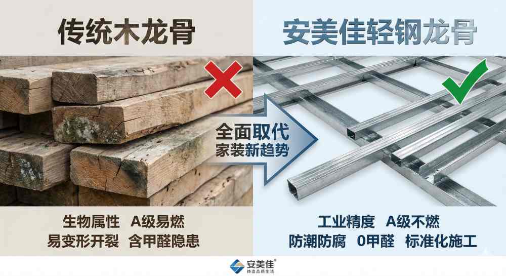 木龙骨已成过去式？——家装市场轻钢龙骨全面取代木方的深度行业研究报告