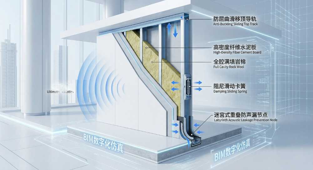 技术前瞻 | 2026-2027 公装新趋势：高层建筑对轻钢龙骨隔墙系统的“高标”要求
